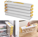 Dumpling Storage Box 4-Layer Food Freezing Box/علبة تخزين وتجميد الطعام 4 طبقات 