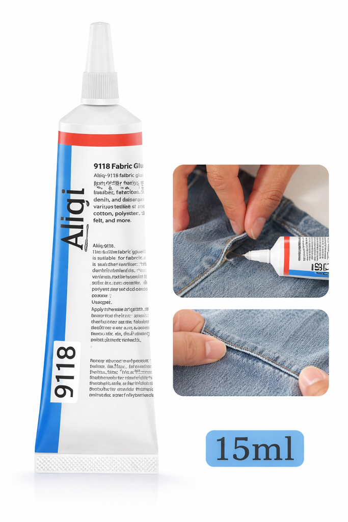 60ml Waterproof Flexible Fabric Repair Glue / غراء إصلاح الأقمشة المرن المقاوم للماء 60 مل