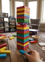 Jenga 54 Pieces Wooden Blocks / جينجا ٥٤ قطعة مكعبات خشبية 