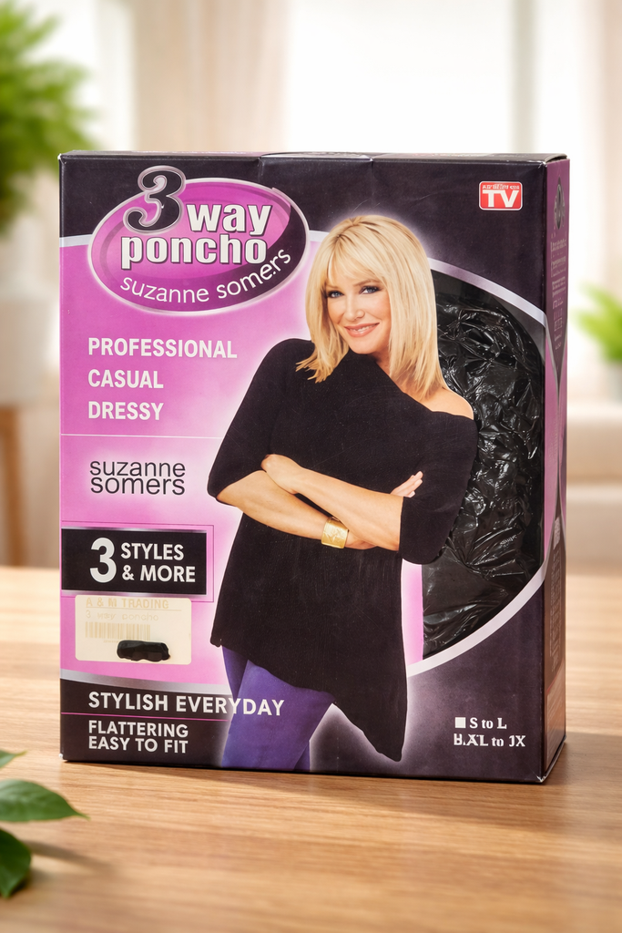 3 way Poncho 