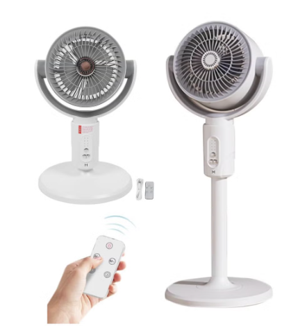 F1 Portable Wireless Foldable FanWith Remote Control 7200mAh Battery /مروحة محمولة لاسلكية قابلة للطي مع جهاز تحكم عن بعد وبطارية 