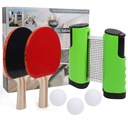 PORTABLE TABLE TENNIS SET /مجموعة تنس الطاولة المحمولة 