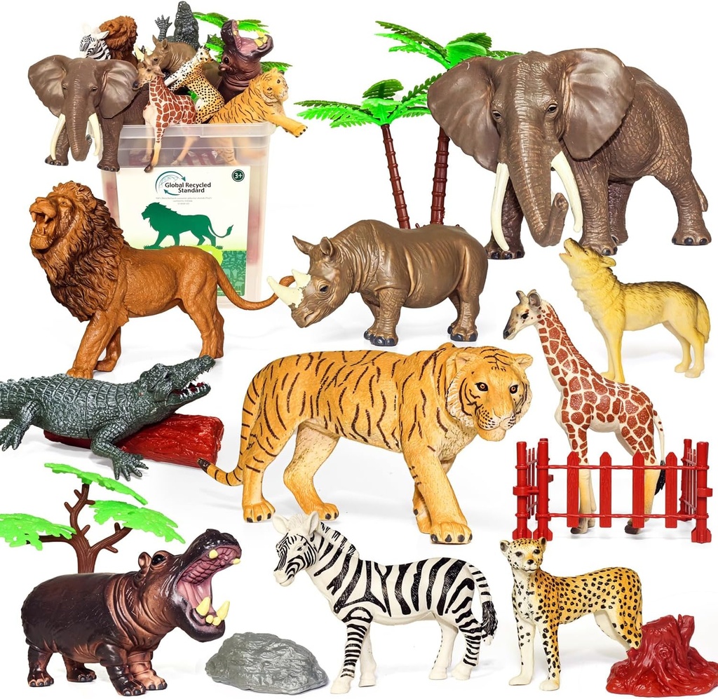 ANIMAL SALVAGE TOY SET /مجموعة ألعاب إنقاذ الحيوانات