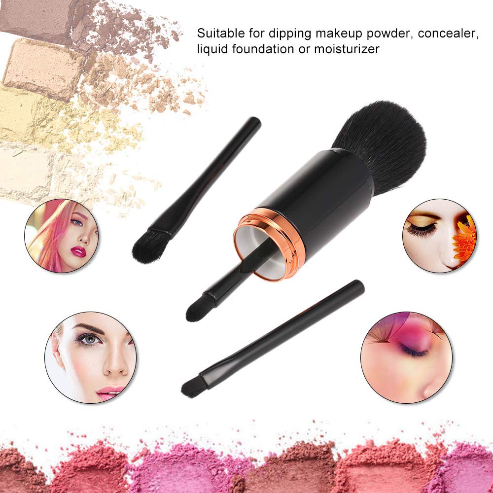 4 in 1 Make Up Brush Box /صندوق فرش المكياج 4 في 1