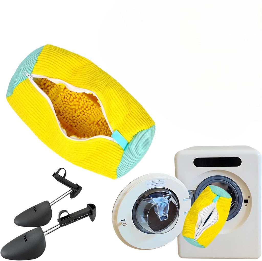 Laundry Shoes Bag 32x28cm 'S' With Anti-deforming Support /حقيبة غسيل الاحذية مع دعامات 