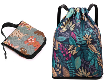 Foldable Large Capacity Backpack/ حقيبة ظهر قابلة للطي بسعة كبيرة