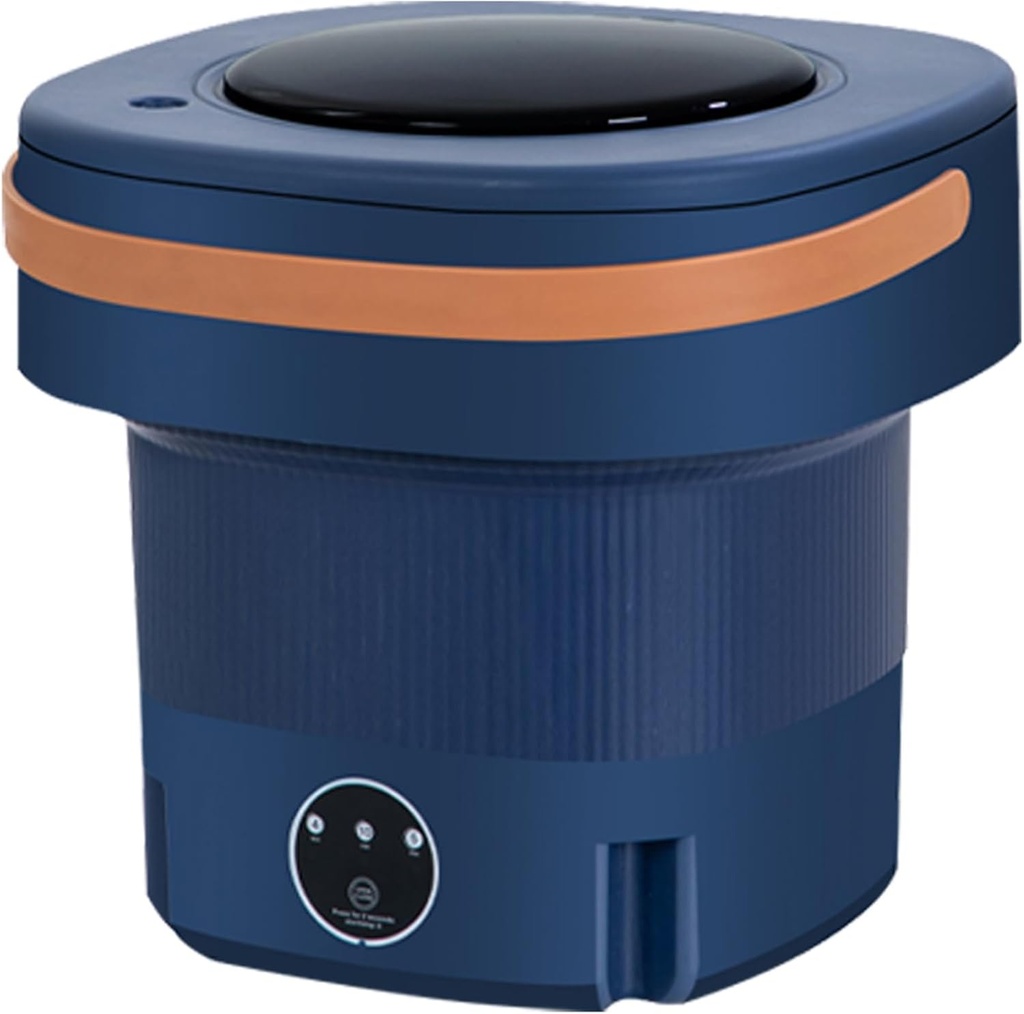 Mini Portable Foldable Washing Machine 12L /غسالة ملابس صغيرة محمولة قابلة للطي سعة 12 لترًا