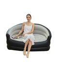 INFLATABLE SOFA DOUBLE SIZE 138x87x71cm/أريكة قابلة للنفخ بحجم مزدوج