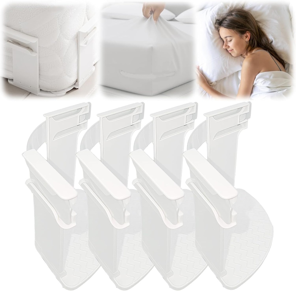 4Pcs Bed Sheet holder Locker/مثبت غطاء السرير مكون من 4 قطع