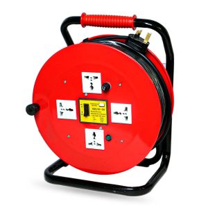 HERVY DUTY CORD CABLE REEL 25M/بكرة تمديد كابلات متينة بطول 25 مترًا