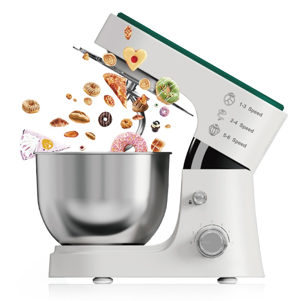 ACKLISS  3-in-1 Multifunctional Electric Stand Food Mixer  4.0 L /خلاط طعام كهربائي متعدد الوظائف 3 في 1