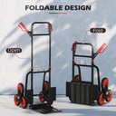 Portable Climbing Heavy Duty Trolley 3-Wheels/عربة تسلق محمولة ثقيلة بثلاث عجلات