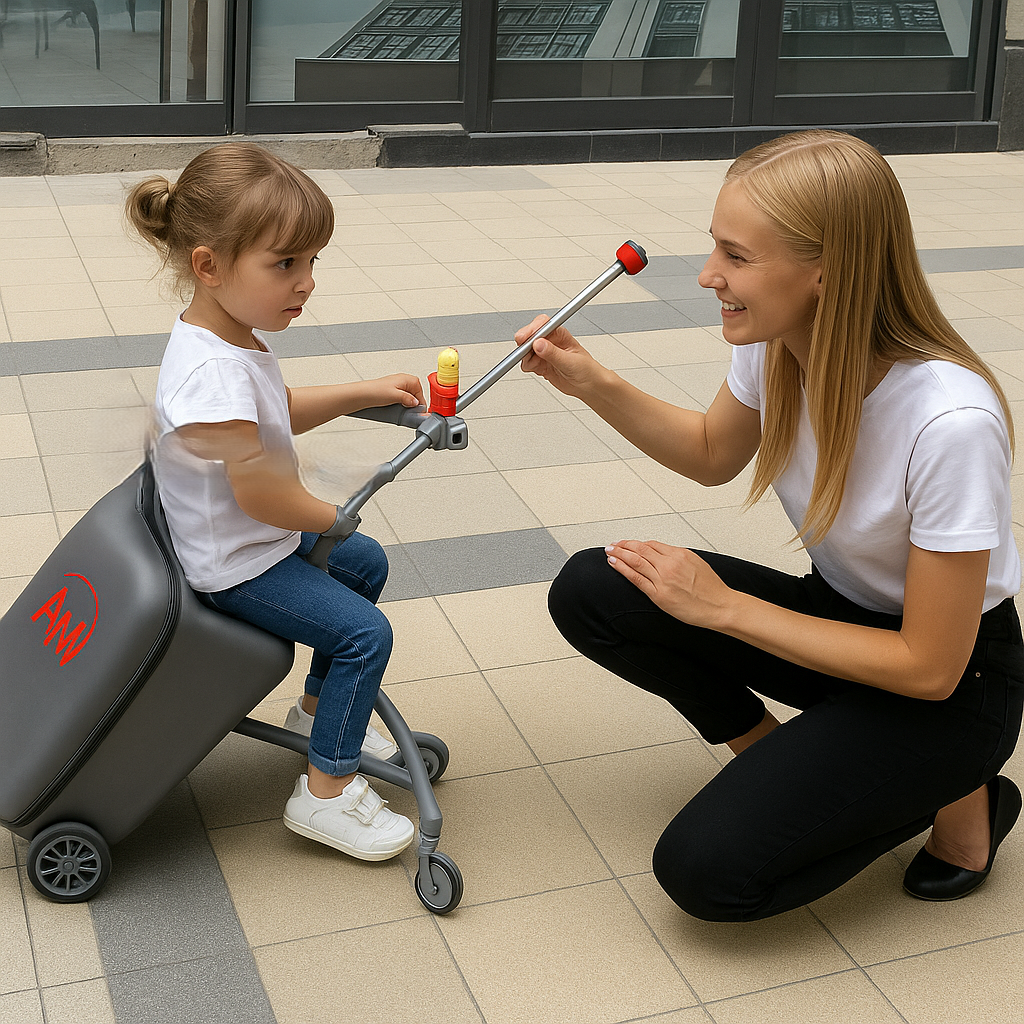 A&M 20 Inch Carry on Wheeled Suitcase  /حقيبة سفر بعجلات مقاس 20 بوصة