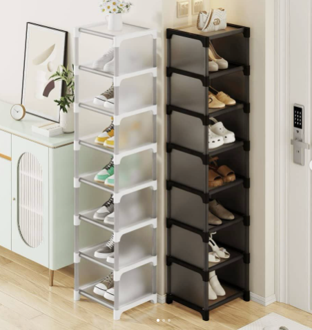 Modern Clear Shoe Cabinet /خزانة احذية شفافة عصرية