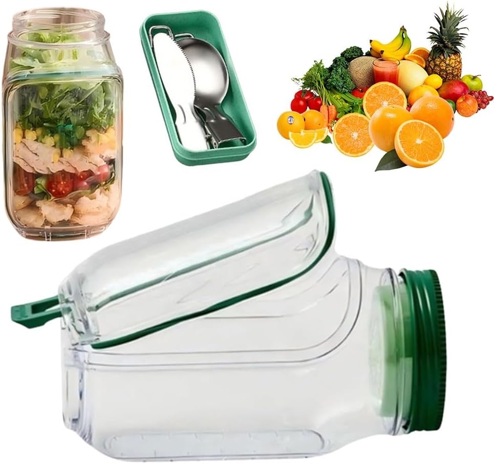 Portable Salad Jar /علبة سلطة محمول