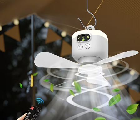 USB Rechargeable Portable Fan /مروحة محمولة قابلة لإعادة الشحن عبر منفذ USB