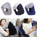 Inflatable Travel Pillow Neck And Back Support /وسادة سفر قابلة للنفخ لدعم الرقبة والظهر