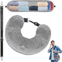 U-Shaped Travel Pillow Can Be Stuffed with Clothes /وسادة سفر على شكل حرف U يمكن حشوها بالملابس