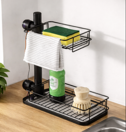 MULTI-FUNCTIONAL DRAIN RACK /رف تجفيف متعدد الوظائف