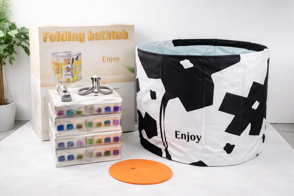 Portable Folding Bathtub/حوض استحمام قابل للطي محمول