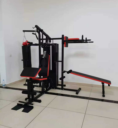 Three-person standing integrated training device