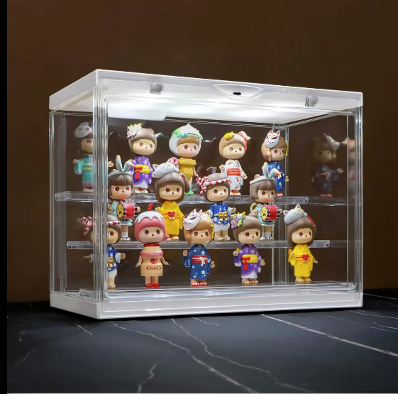 Transparent Figure Display Storage Box/صندوق تخزين لعرض المجسمات شفاف