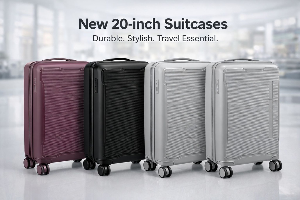 Luxury Suitcase 20 Inch/حقيبة سفر فاخرة 20 بوصة
