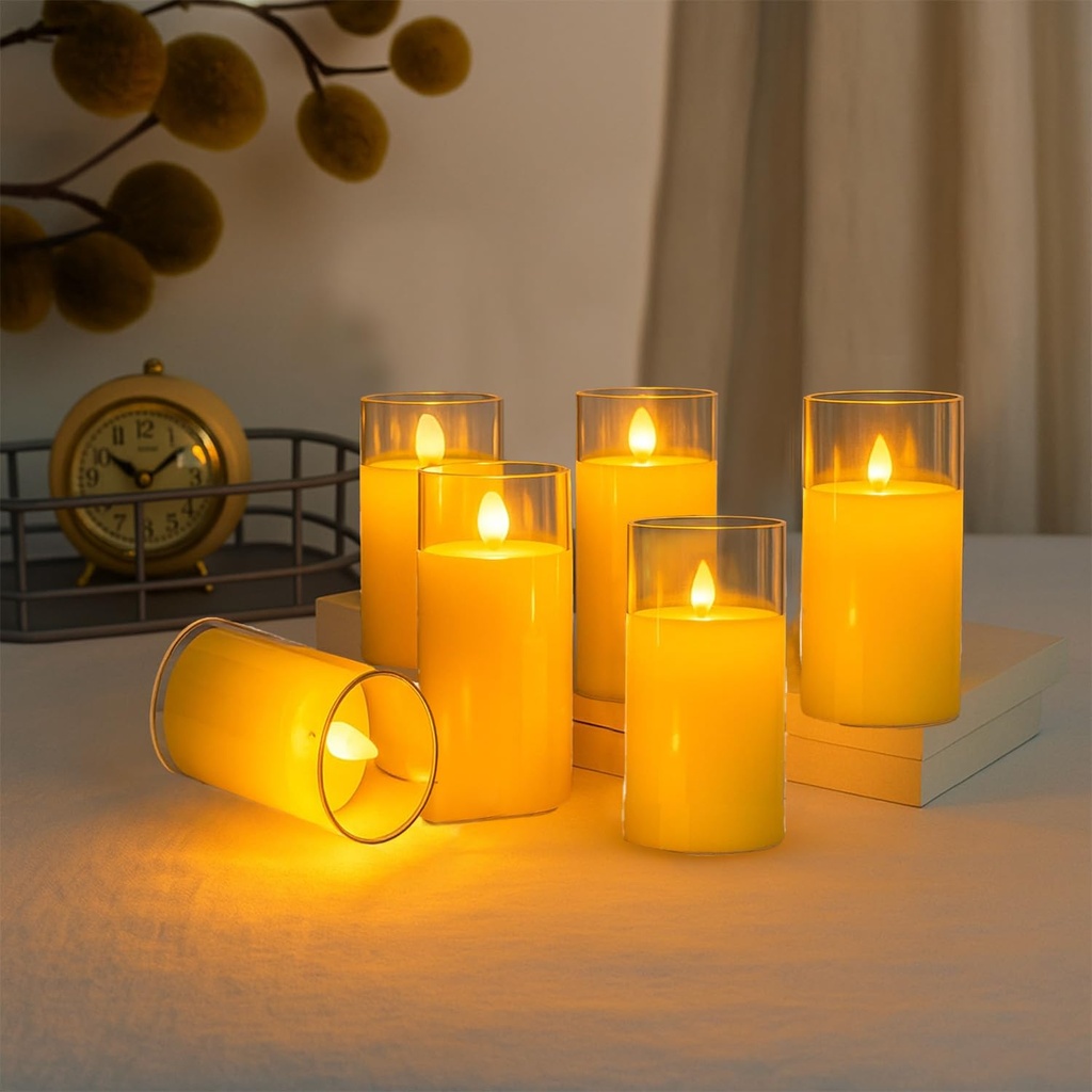 LED-CANDLE-SET / مجموعة شموع LED