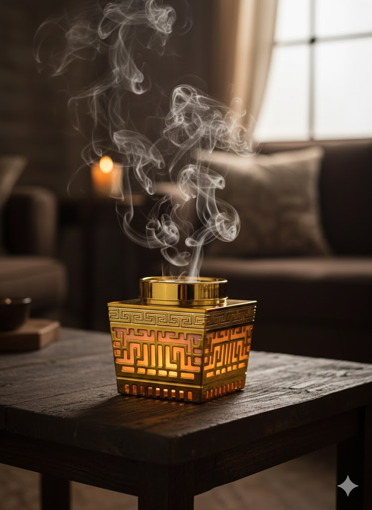 Incense Electric Burner Quran LED Speaker/مبخرة كهربائية مع قرآن  مكبر صوت LED