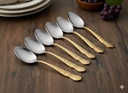 STEEL SPOON 6 PCS. / طقم ملاعق