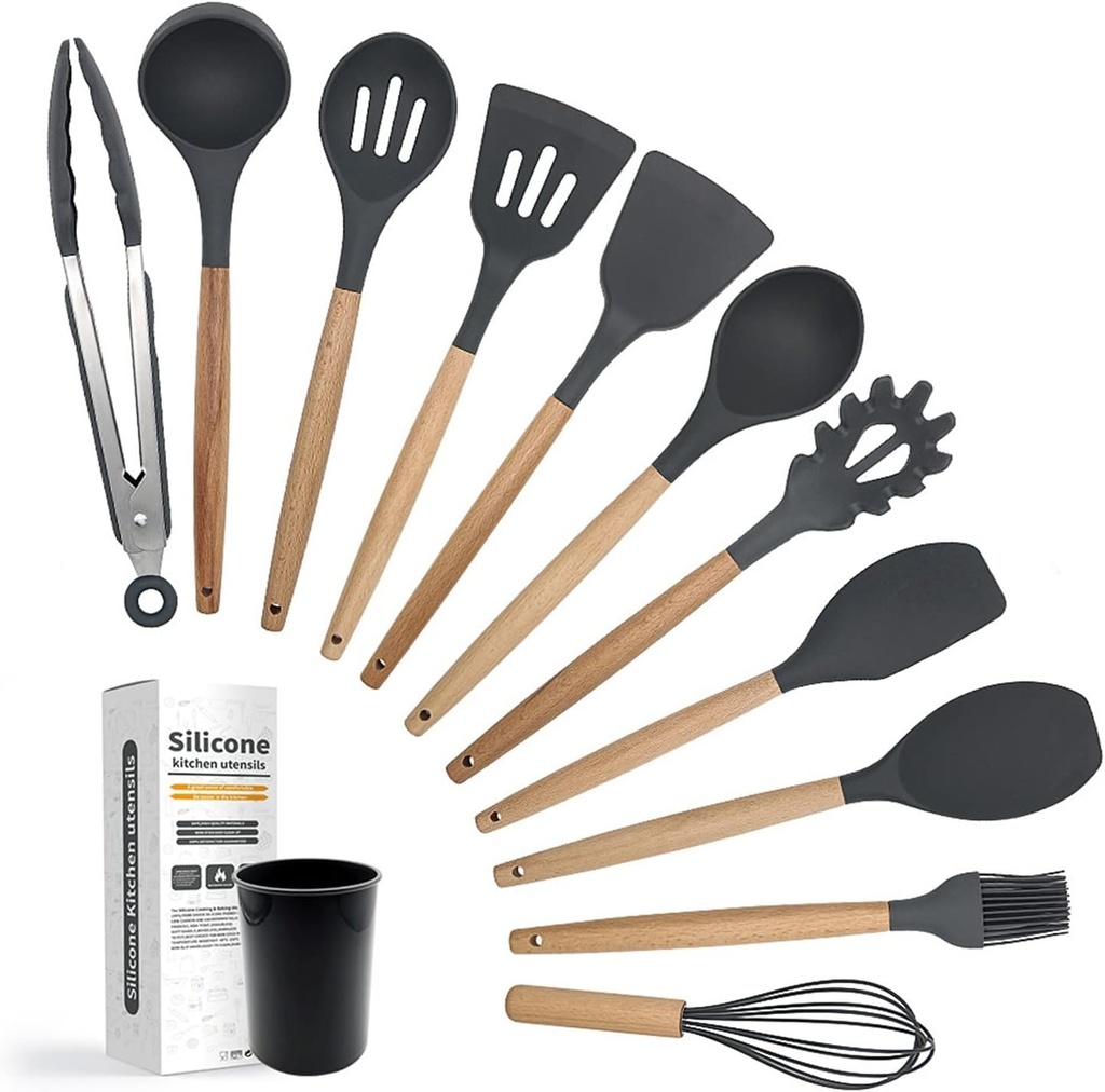 KITCHENWARE SILICONE SET /طقم أدوات مطبخ من السيليكون