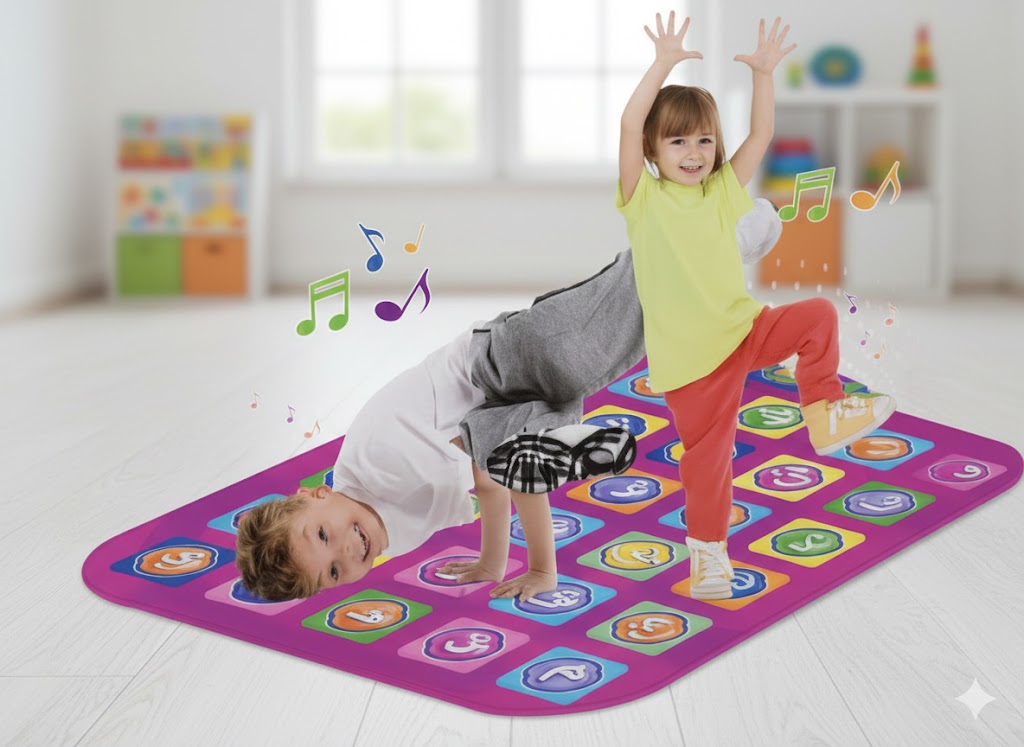 ARABIC ALPHABET EDUCATIONAL MAT / بساط تعليمي للأبجدية العربية