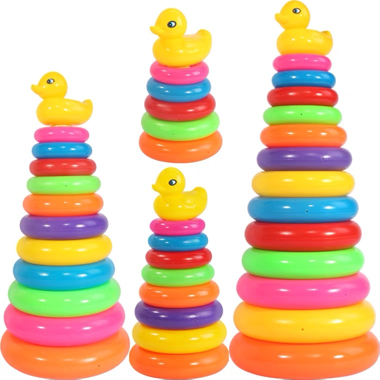 Stacking Rings Duck Toy/لعبة بطة بحلقات 
