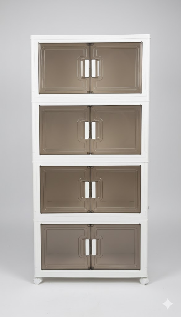 PLASTIC STORAGE CABINET/خزانة تنظيم بلاستيكية