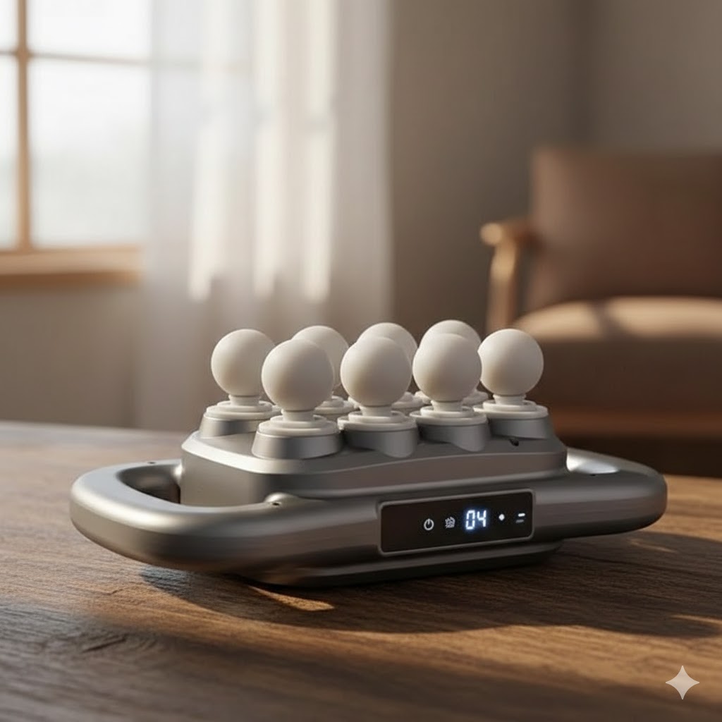 Back Massager Gun for Pain Relief/مسدس تدليك الظهر لتخفيف الألم