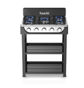5-Burner Gas Oven With Stand /فرن غاز بخمس شعلات مع ستاند