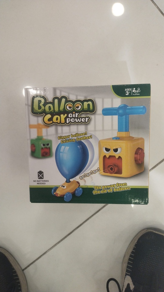 ballon car / لعبة منفاخ البالون 
