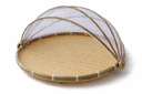 BAMBOO FOOD COVER MEDIUM  SIZE/غطاء طعام من الخيزران، متوسط ​​الحجم