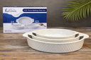 CERAMIC BAKEWARE 3PCs/اواني خبز سيراميكية