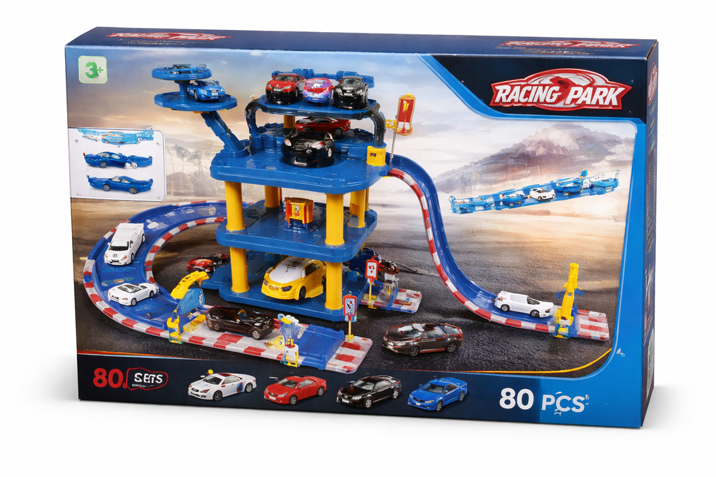 KIDS PARKING LOT GAME/لعبة موقف سيارات الأطفال