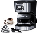 SAYONA 12 Cup Brew & Drip Coffee Maker/ماكينة تحضير القهوة سايونا 12 كوبًا للتحضير والتقطير