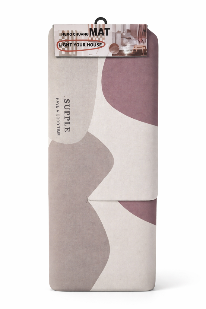 Modern Anti-Slip Kitchen Carpet SET 2PCs/طقم سجاد مطبخ عصري مضاد للانزلاق