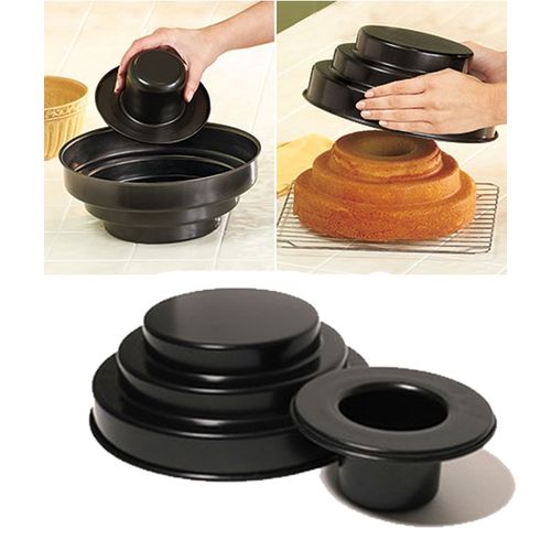 FILL AND BAKE PAN SET/قالب الكيك