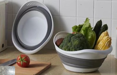[AM-3384] Foldable Kitchen Basket / سلة قابلة للطي