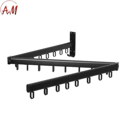 Folding Rack Wall Mounted/ علاقة الملابس قابلة للطي