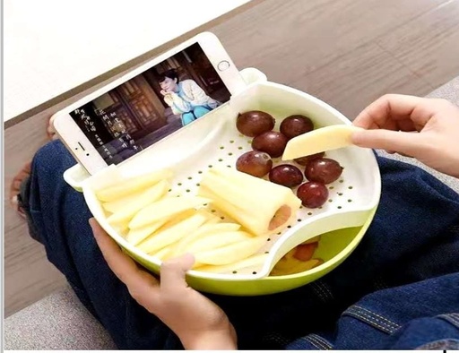 [AM-0830] Fruit serving basket with stand/سلة تقديم الفاكهة مع ستاند