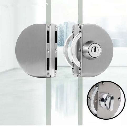 [AM-3915] GLASS DOOR LOCK/ قفل الباب الزجاجي