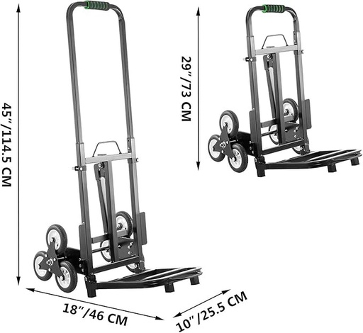 [AM-3919] HAND TRUCK FOLDING CART/عربة يدوية قابلة للطي