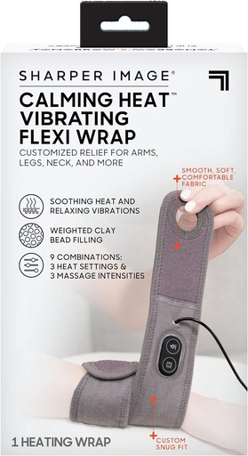 [AM-3949] Heat Massaging Flexi Wrap/لفافة مرنة للتدليك الحراري