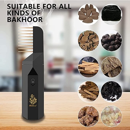 [AM-3634] High-Quality Incense Burner From Bukhoon / مبخر الشعر